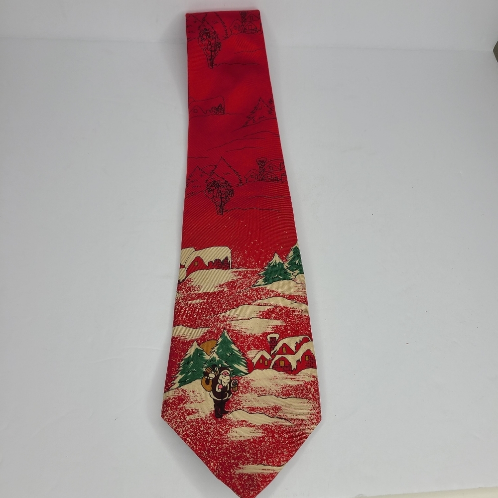 Wembley Men's‎ Silk Tie Christmas Santa